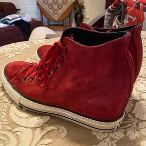 Converse All Star Chuck Taylor wedges.